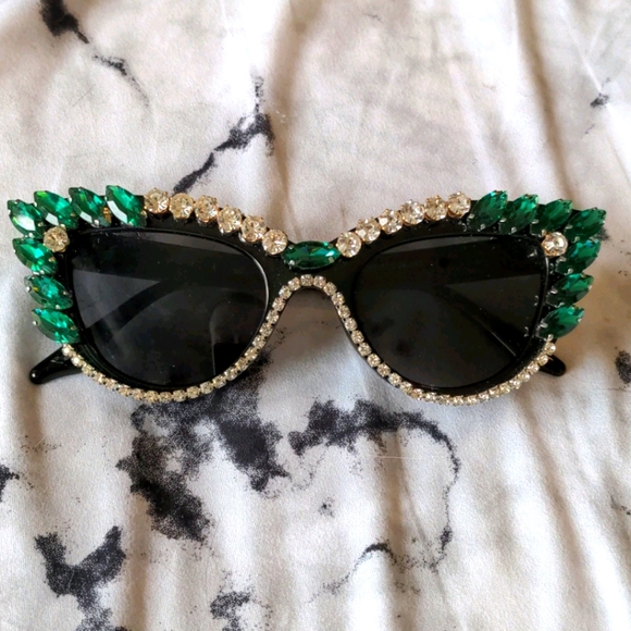 Accessories - Sparkle Crystal Blinged Sunglasses